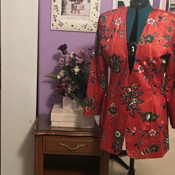 PM10002 Vintage Floral Jacket - Picture 1 of 5